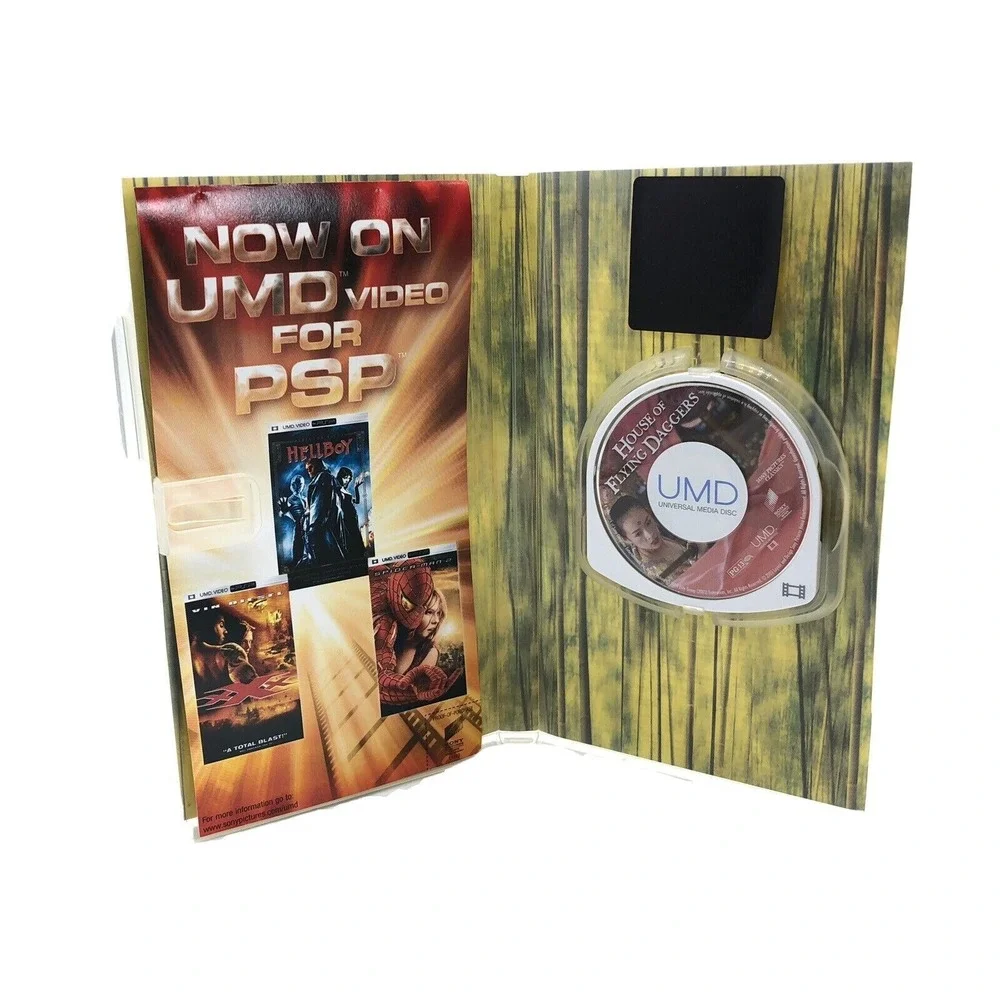 PlayStation Portable House‎ of Flying Daggers movie UMD Video For PSP